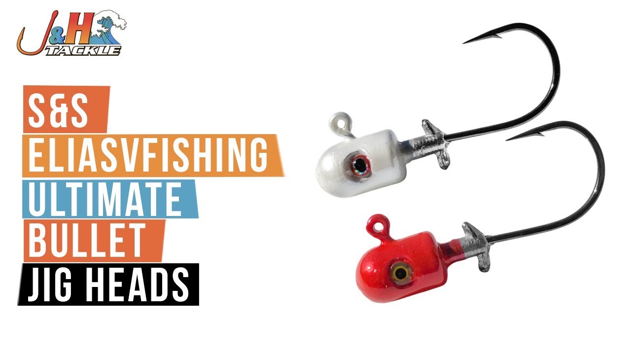 S&S EliasVFishing Ultimate Bullet Jig Heads