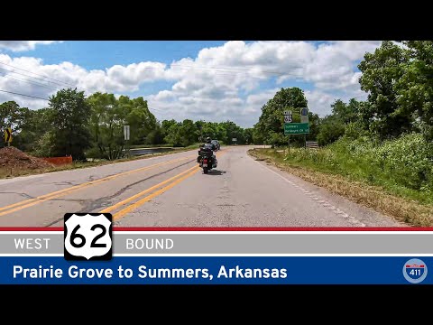 U.S. Highway 62: Prairie Grove to Summers - Arkansas |  Drive America's Highways 🚙