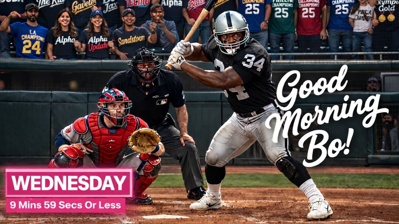 Bo Jackson Battle Arena Wednesday Show | Good Morning Bo! 9 Minute Edition