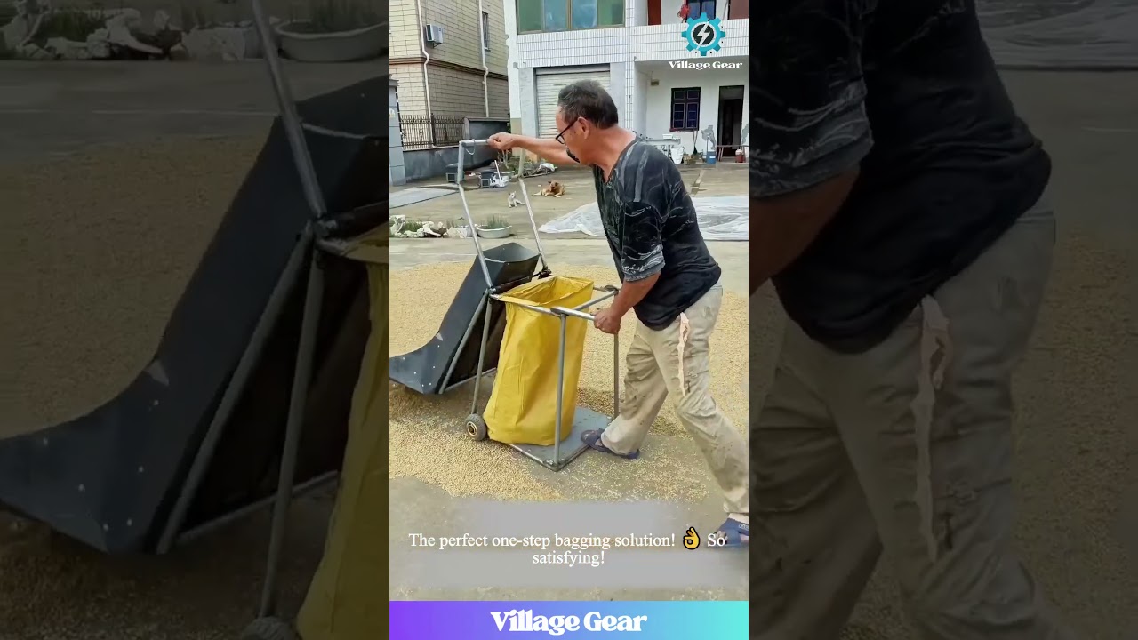 This Homemade Grain-Scooper-Bagger-Thingy is a GAME CHANGER!😂My Back is So Happy Now! 