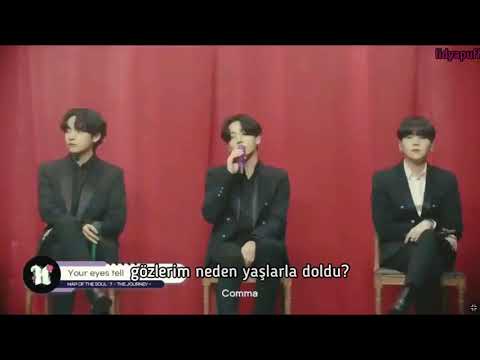 BTS - Your eyes tell | Türkçe Çeviri