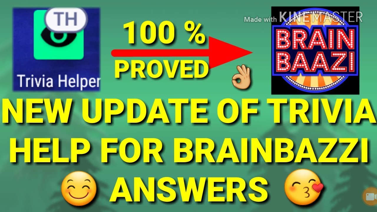 ✔HACK ANSWER OF BRAINBAZZI🔥 // WITH TRIVIA HELP NEW UPDATE // 100%WORKING TRICK // BY ONLINE TRICKS