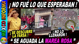 NO FUÉ LO QUE ESPERABAN. REVIENTAN LA MARCHA Y CULPAN A MAESTROS. NO LLENARON EL ZÓCALO.