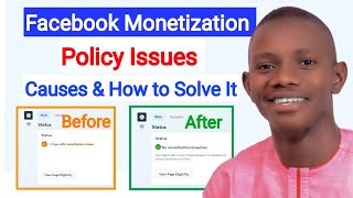 Facebook Monetization Policy Issues 2023  Causes, Types & How to Solve them (Complete Tutorial)