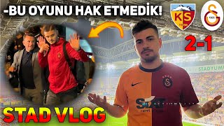 🤬İLK DEPLASMANIM ve MAĞLUBİYET ! | Kayserispor 2 - 1 Galatasaray HAVALİMANI & DEPLASMAN STAD VLOG