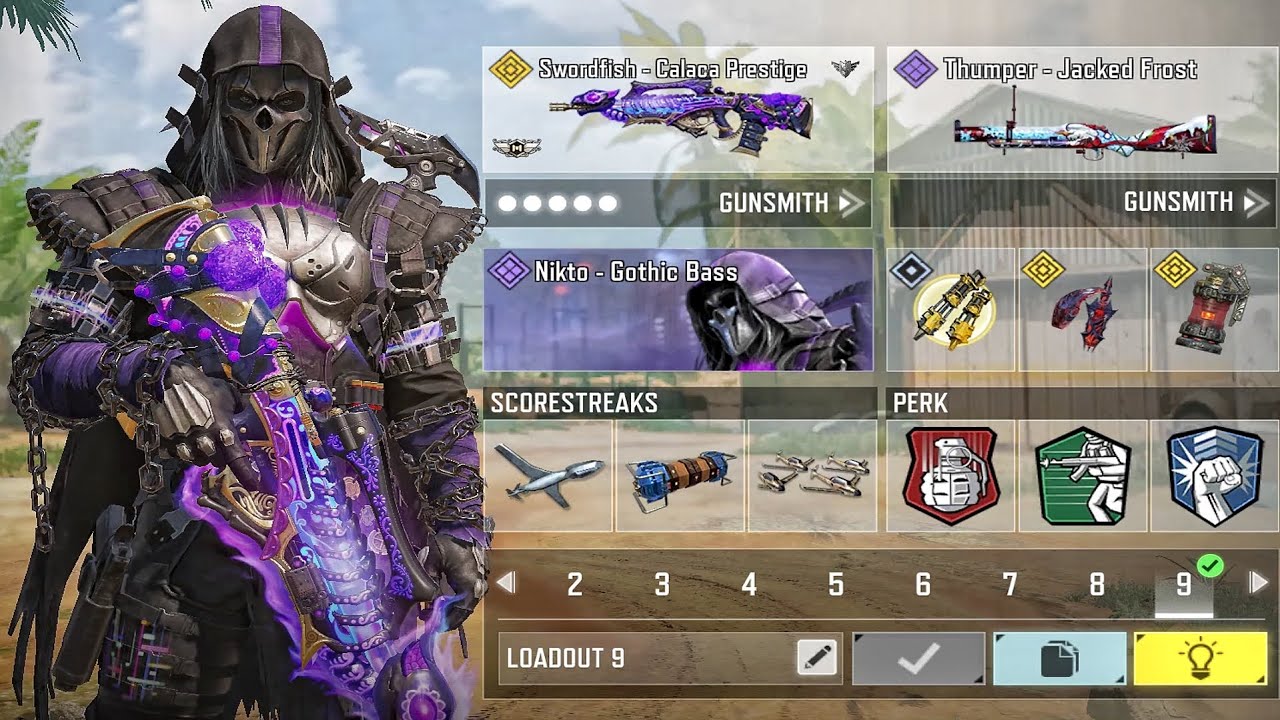 Legendary Swordfish Calaca Prestige Gameplay with Nikto Gothic Bass ...