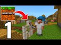 Minecraft pe  survival  gameplay part 1  village mcpe 12061 survival