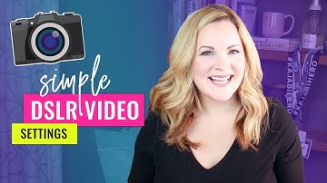 My SIMPLE DSLR Video Settings (Canon 70D Manual Mode)