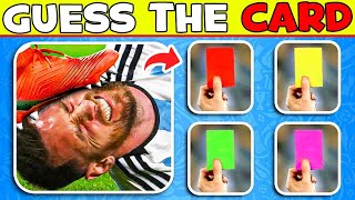 🤣🟥 Guess Injury, Red Card, Goal, Funny Moment and Song of Football Player | Ronaldo, Messi