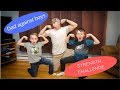 Dad against boy&#39;s strength challenge and my youngest WINS