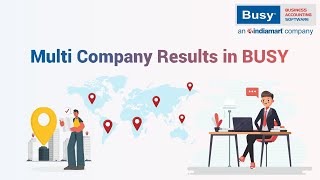 Multi Company Results in BUSY | Multi Company Report in Busy Busy Student Multiple Rep Solution