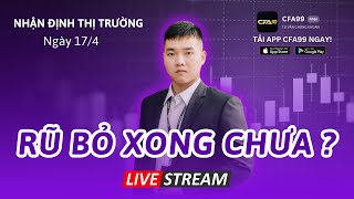 Nhận Định Thị Trường Chứng Khoán 17\/4: Vnindex Rũ Bỏ Xong Chưa, Tín Hiệu Tạo Đáy? Phân Tích Cổ Phiếu