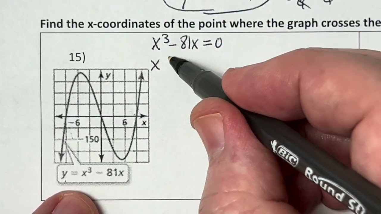 Alg 7-9: Factoring Completely; HW Help Video