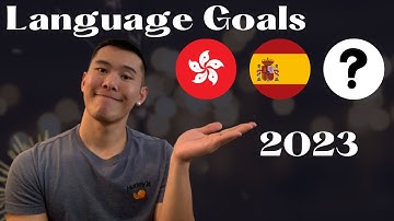 My Language Learning Goals 2023 🎆 (+ new language reveal)