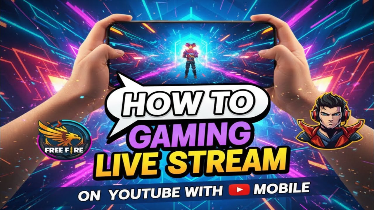 Mobile Se Gaming Live Stream Kaise krein - YouTube