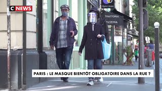 Port du masque en extérieur : faut-il l'imposer à Paris ?