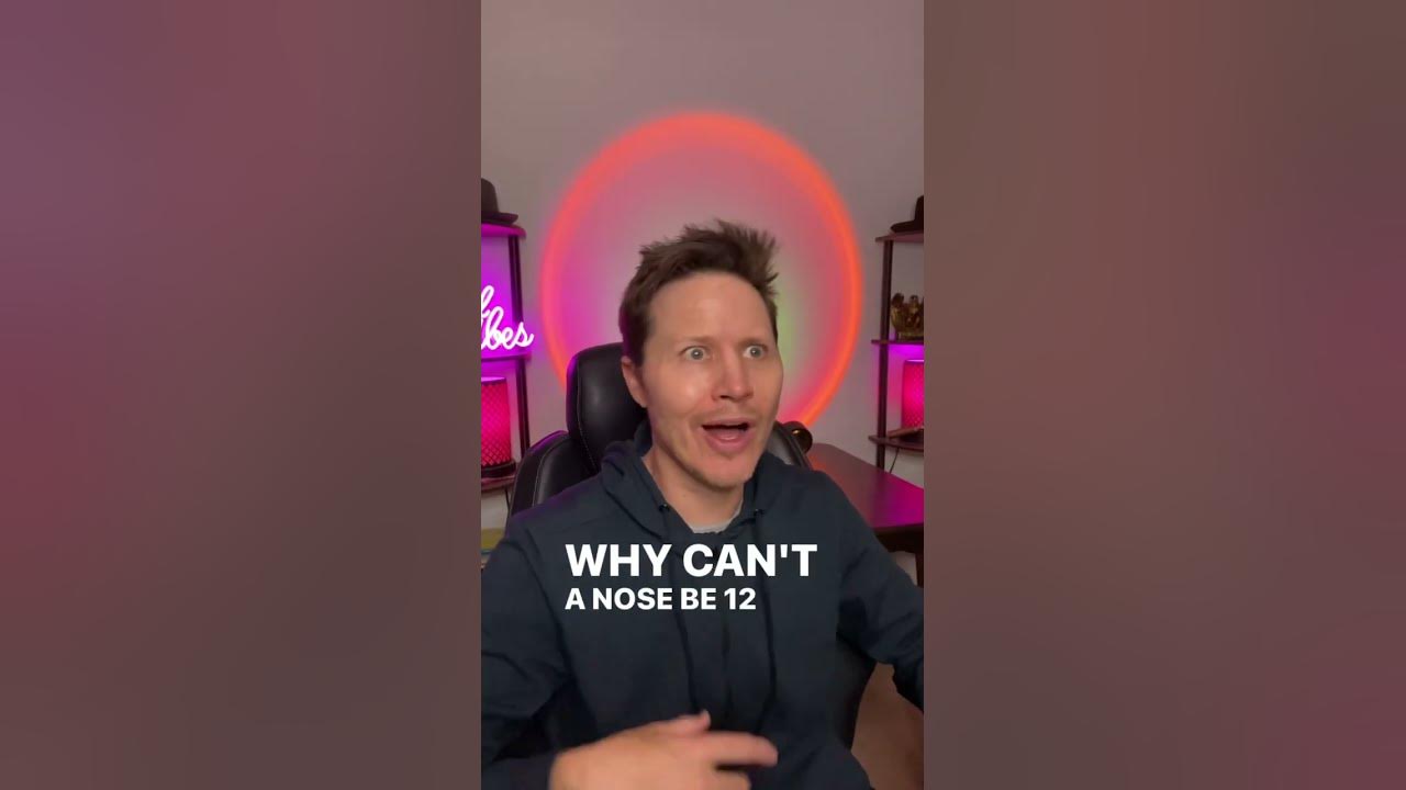 7 Second Jokes Why Can t A Nose Be 12 Inches Long lol haha funny 7-second-jokes-why-can-t-a-nose-be-12-inches-long-lol-haha-funny