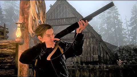 The Last of Us 2 | Abby No Damage Gameplay [GROUNDED] Encounter: Logging Camp - Kill All Seraphites