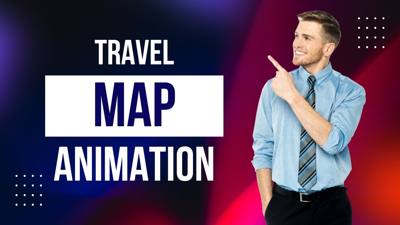 How to Make a Travel Map Animation in CapCut PC - YouTube