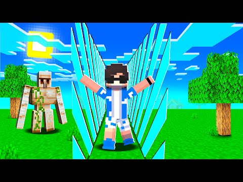 Minecraft, Lekin Bitta Chiziq bo'ylab Survival Challange