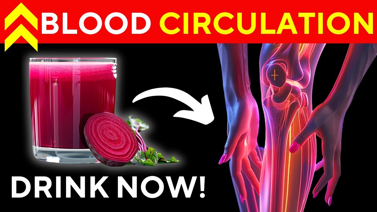 Discover 10 SUPER DRINKS that Enhance Blood CIRCULATION in your LEGS ...