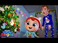 One More Sleep ‘Til Christmas! 🎄😴 Bedtime Song for Kids | Little Angel Kids Songs &amp; Nursery Rhymes