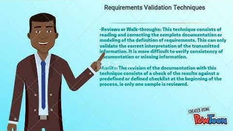 Validation of Requirements