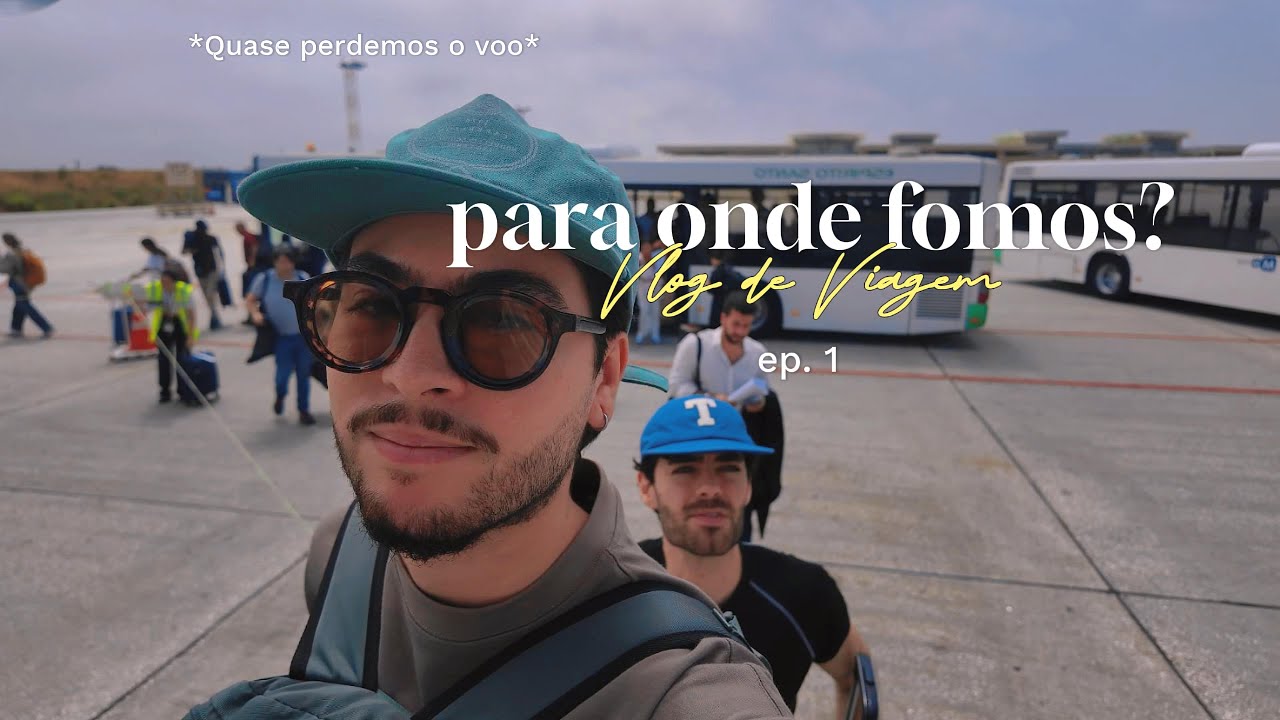 Malas prontas + Correria no aeroporto! Quase perdemos o voo 😱 | EP.1