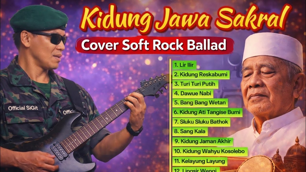 Kidung Jawa Sakral – Cover Soft Rock Ballad | Full Album Lagu Jawa Nostalgia Terbaik