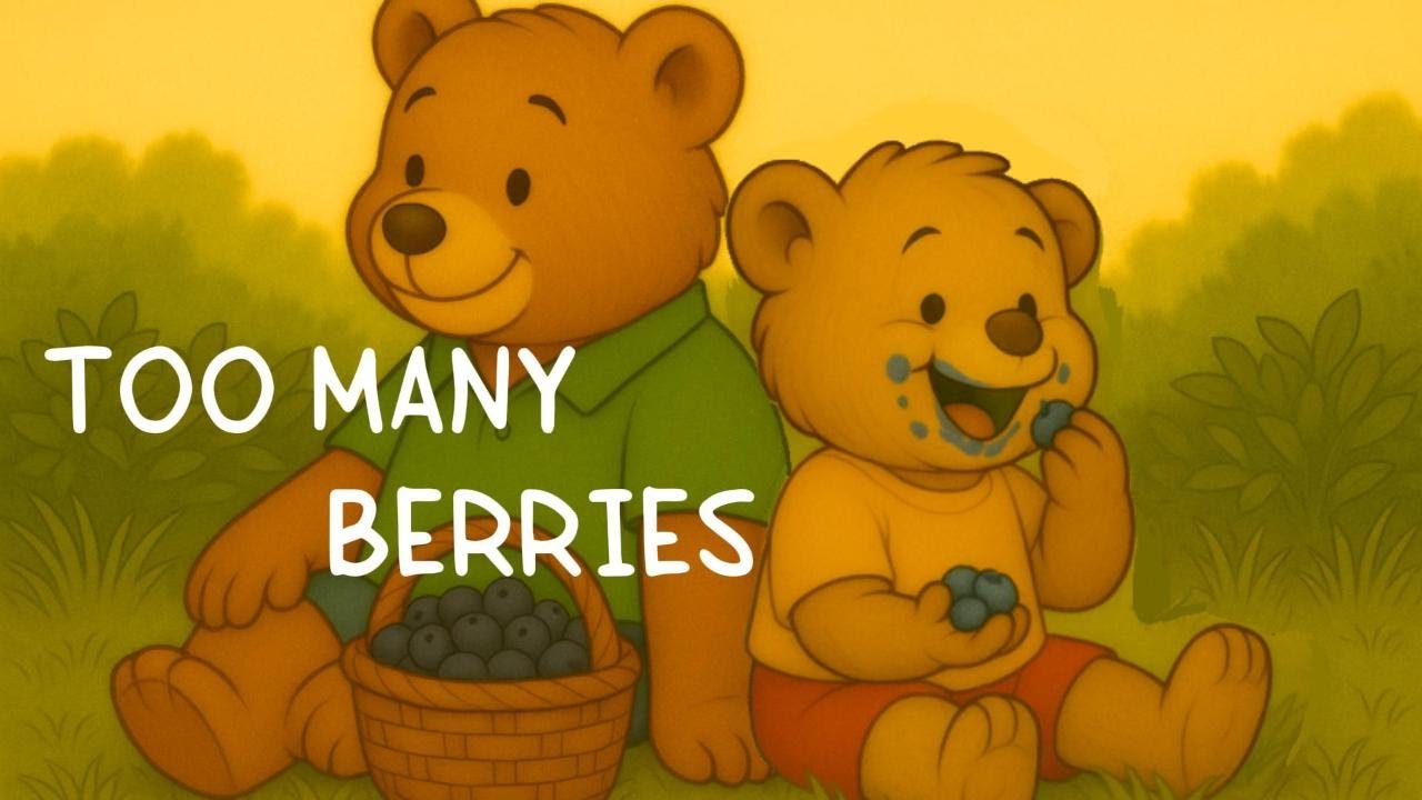 Too many berries | A Funny Summer Story for Kids | Toby’s Storytime