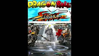 🔥 DragonBall vs Street Fighter III MUGEN Goku SSJ 🆚 Bison 🔥 #goku #mbison #dragonball #stf #dbz