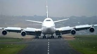 747 Short Runway Landing