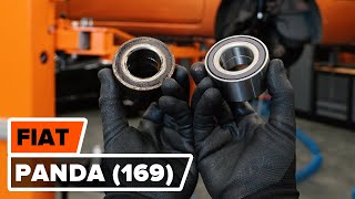 Cum schimb Set rulment roata FIAT PANDA (169) - tutoriale video