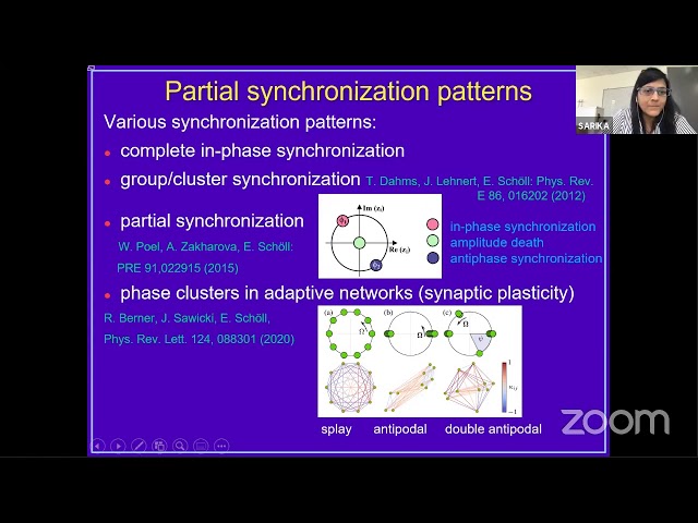 Eckehard Schöll: Partial synchronization patterns in brain networks class=