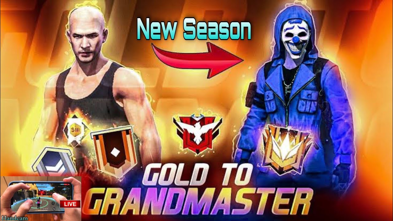NEW SEASON BR RANK 😎 PUCH TOP 1 GRANDMASTER |Live - YouTube