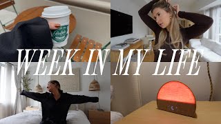 week in my life in NY: bedtime routine 🛏️ hair extensions 💇‍♀️ skims haul 🛍️