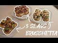 Tre bruschetta | 3 Fantastiske opskrifter, du ikke har set før! | Jacob Jørgsholm