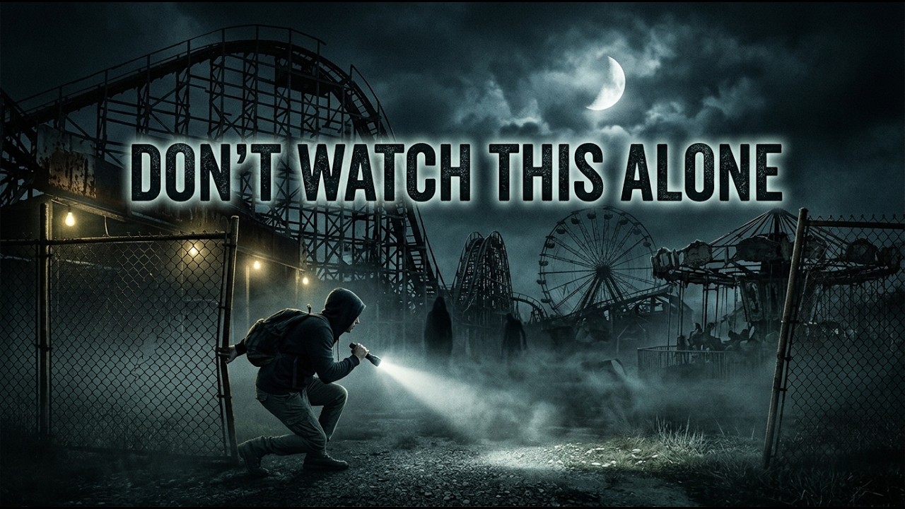 He Snuck Into a Dead Park — Something Was Waiting #creepy #abandoned #horror