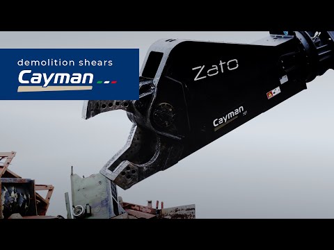 Martine Sarri – Beton Arme 激レア Zato | Demolition shear: Cayman delivers outstanding cutting