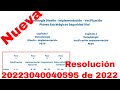 🟠 Plan Estratégico Seguridad Vial 👉 Resolucion 20223040040595 de 2022