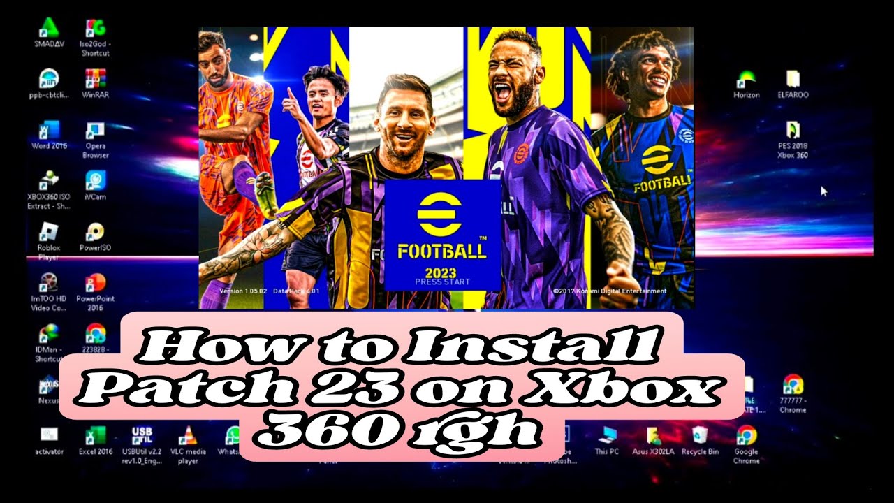 PES 2018 XBOX 360 Patch 17 RGH / 3.0 DLC 4.01 Season 2019/2020 ~