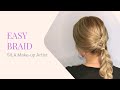 SIMPLE BRAID HAIR TUTORIAL | DIY HAIRSTYLE | Flechtfrisur - Zopf | причёска косичка