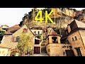 La roque gageac 4k dordogne france a wonderful town in a breathtaking setting