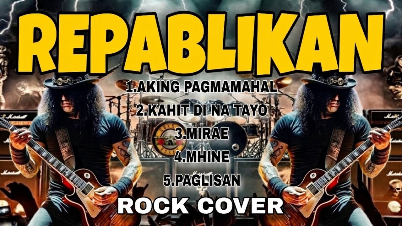 🔥 REPABLIKAN Rap Songs – Rock Version | Nonstop OPM Rock Covers