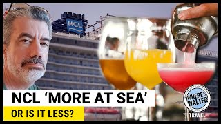 NCL's New "More At Sea" Or Is It Less?  #Cruise