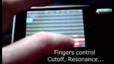 First official iPhone synthesizer!