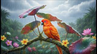 Soft Music for the Mind and Soul, Rain, Birds and Piano for deep calm 🍃💖 Drift into Quiet Sleep screenshot 5