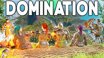 How a 60,000 Hour Tribe Dominates The Entire Cluster For 72 Hours Straight! - Ark PvP