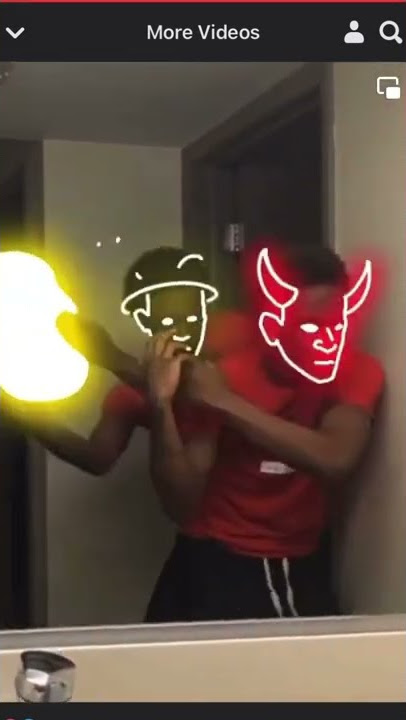 Soski “Big Poppa” twins mirror challenge tiktok