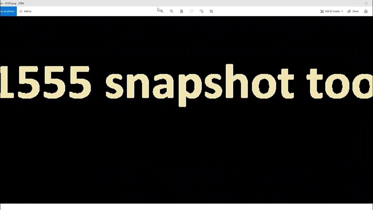 ORA01555 Snapshot Too Old YouTube